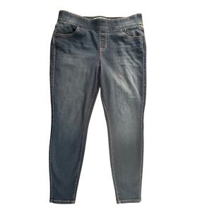 Torrid First At Fit Jeggings Women 1R Dark Wash‎ Skinny Stretch Pull On Jeans